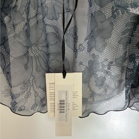 Elegant Black Lace Look Maldire Ballet Mini Skirt - Picture 4 of 9